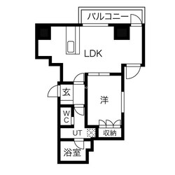 プレディアコート本町の物件間取画像